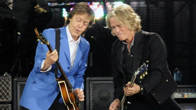 Paul McCartney and Brian Ray