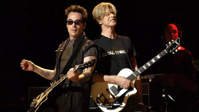 David Bowie & Earl Slick Photo: Getty Images