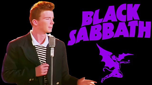 Moonic Productions - If BLACK SABBATH wrote 'NEVER GONNA GIVE YOU UP'