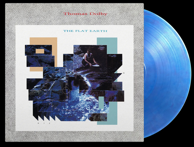 Thomas Dolby / The Flat Earth [180g LP /  translucent blue coloured vinyl]