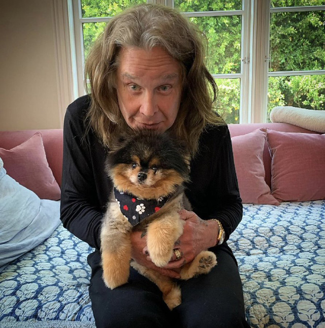 Ozzy Osbourne with Rocky