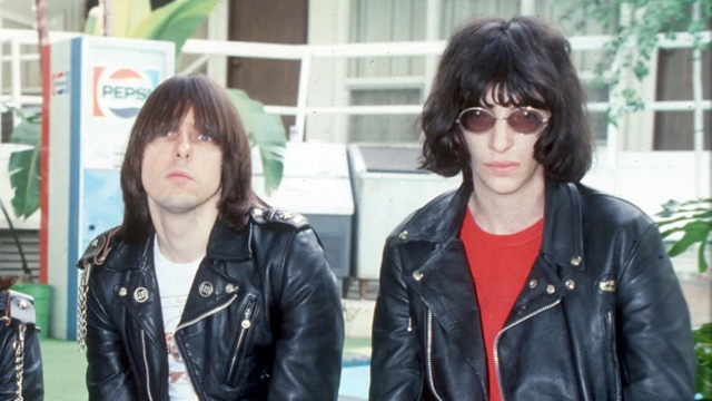 Johnny Ramone and Joey Ramone, photo by Michael Ochs Archives/Getty Images