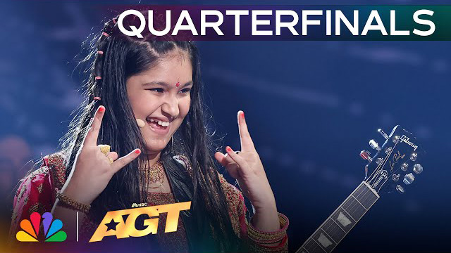 11-Year-Old Guitarist Maya Neelakantan Performs 