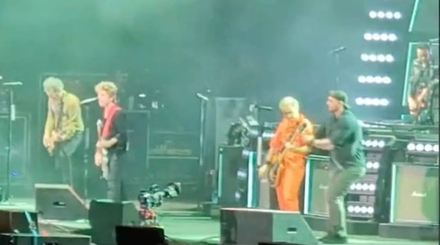 Green Day Concert Interrupted By Drone