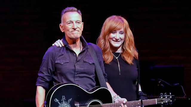 Bruce Springsteen and Patti Scialfa, photo by Taylor Hill / Getty Images