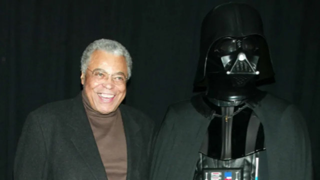 James Earl Jones and Darth Vader  2002 - Getty Images