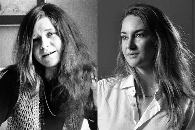 Janis Joplin, Shailene Woodley - Evening Standard, Getty Images / Craig Barritt, Getty Images for TIME