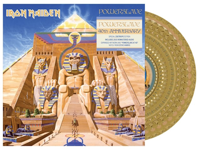 Iron Maiden / Powerslave [40th anniversary Zoetrope vinyl]