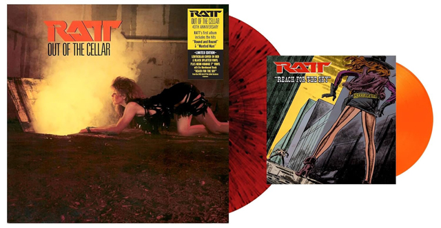 Ratt / Out Of The Cellar (40th Anniversary)[Red/Black Splatter LP/Neon Orange 7