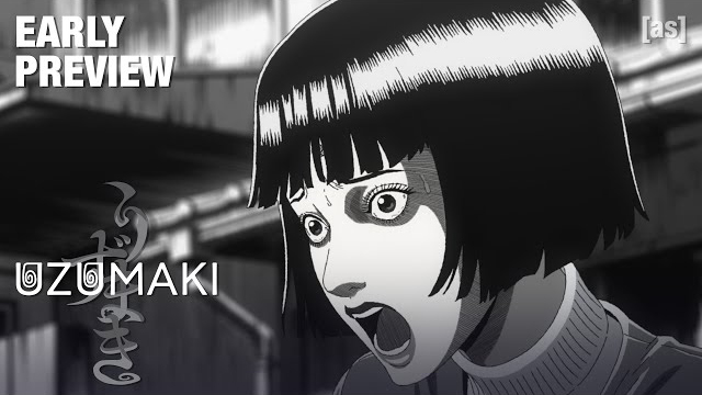 EPISODE 1 PREVIEW: Azami Kurotani | Uzumaki | adult swim　(c) Junji ITO, Shogakukan / Production I.G., LLC