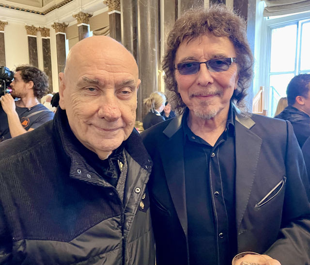 Tony Iommi and Bill Ward - 2024 - International Day Of Birmingham