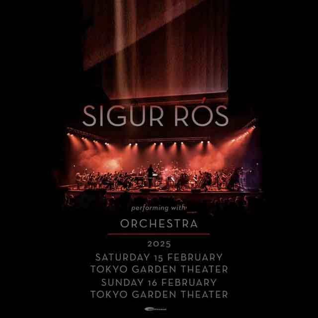 SIGUR RÓS performing with Orchestra 2025