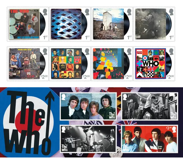 The Who stamp　