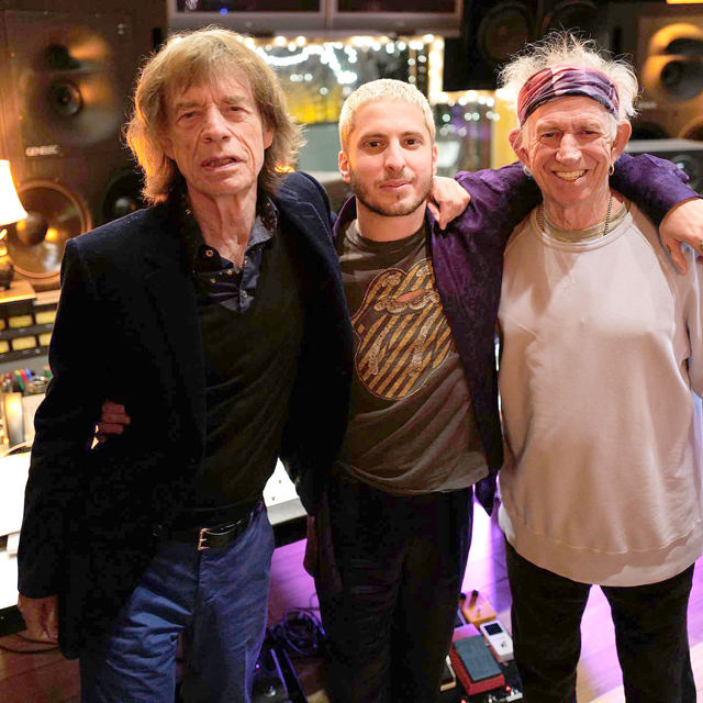 Mick Jagger, Andrew Watt, Keith Richards