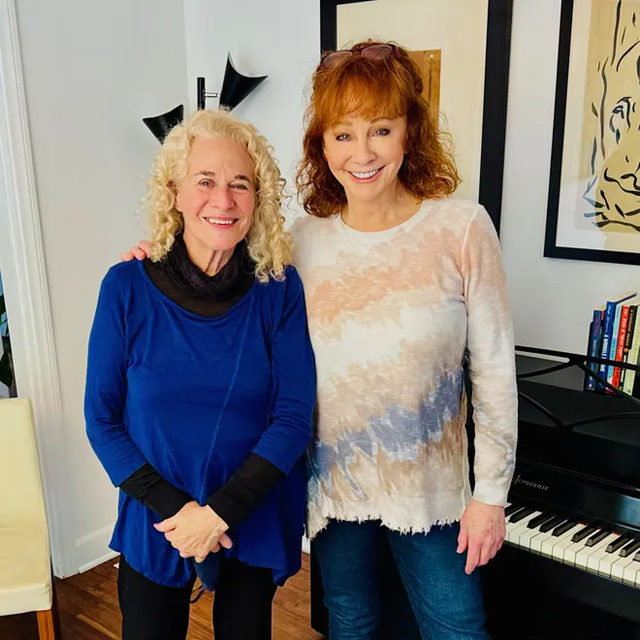 Carole King and Reba McEntire