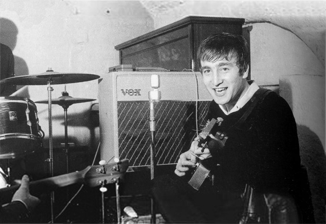 John Lennon and Vox AC15 Twin