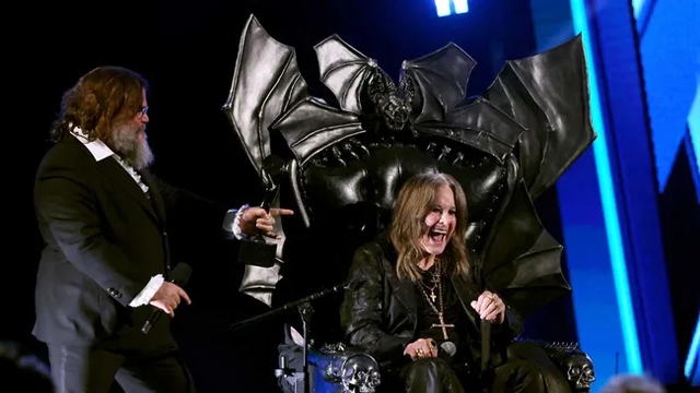 Ozzy Osbourne and Jack Black (Image credit: Dia Dipasupil/Getty Images for The Rock and Roll Hall of Fame)