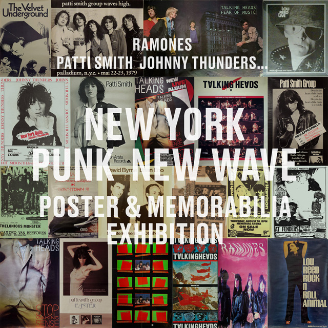 The Beach Gallery - RAMONES,PATTI SMITH,JOHNNY THUNDERS… -NEW YORK PUNK,NEW WAVE POSTER AND MEMORABILIA EXHIBITION-