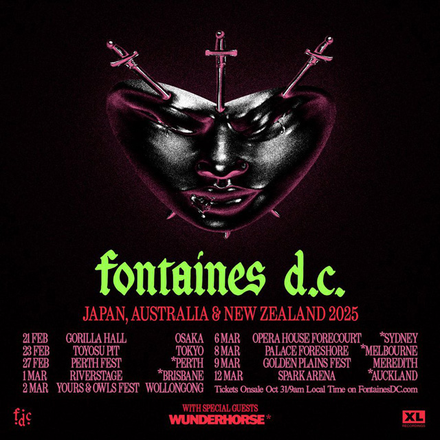 FONTAINES D.C. Japan Tour 2025