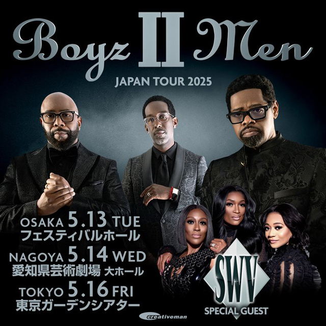 BOYZ II MEN / SWV Japan Tour 2025