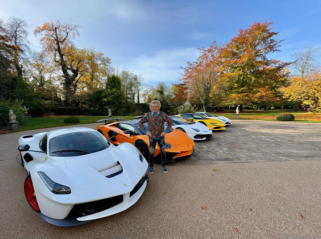 Rod Stewart considers selling his sports cars because of local potholes