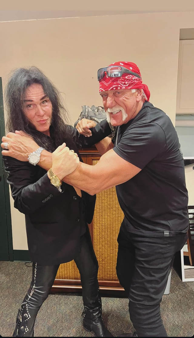 Yngwie Malmsteen and Hulk Hogan