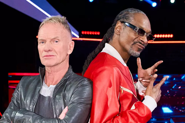 Snoop Dogg, Sting - NBC, Getty Images