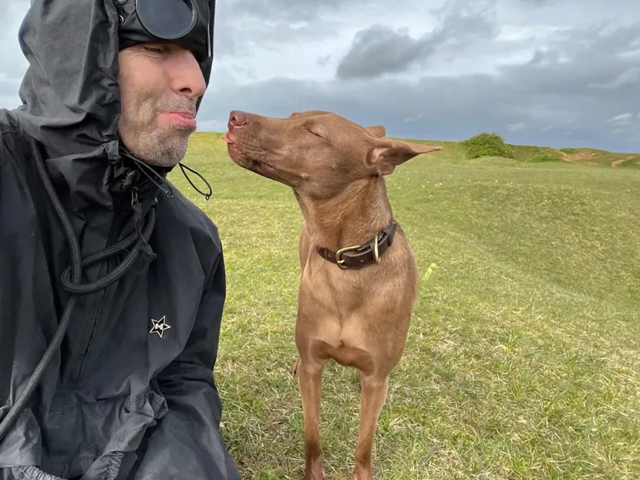 Liam Gallagher and Buttons