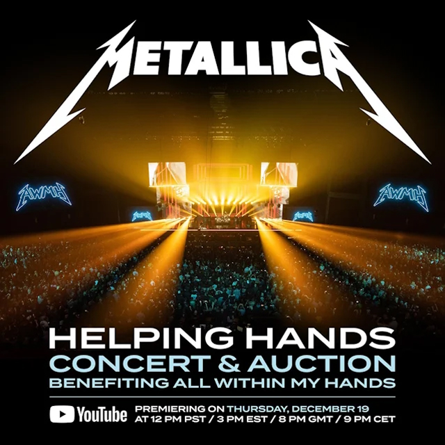 Metallica - Helping Hands Concert & Auction