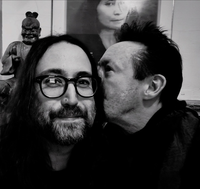 Sean Ono Lennon and Julian Lennon