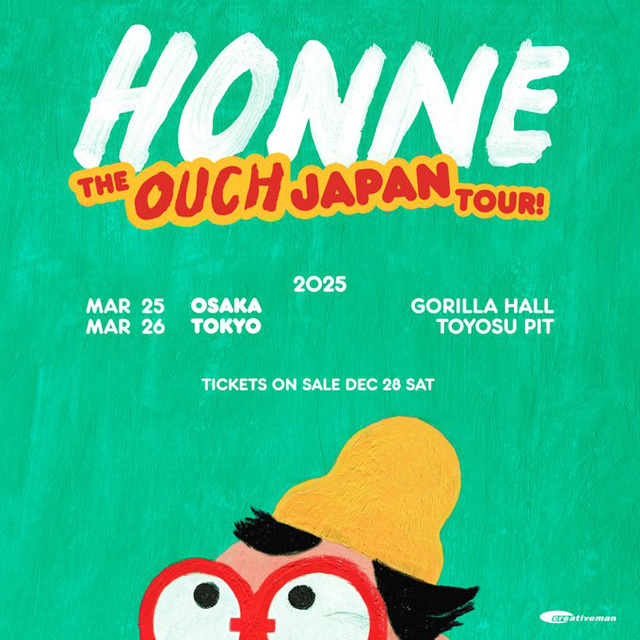 HONNE JAPAN TOUR 2025