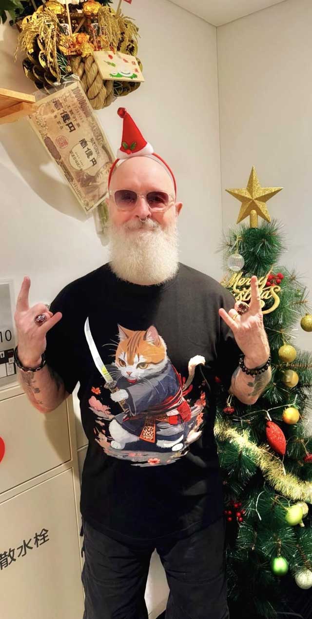 Rob Halford - 2024 “sensai santa samurai”