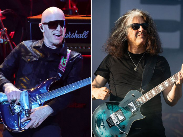 Joe Satriani, Alex Skolnick - Credit: Getty Images