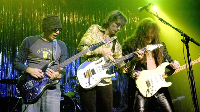 Joe Satriani, Steve Vai, Yngwie Malmsteen