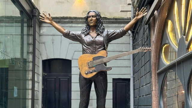 Statue of Rory Gallagher