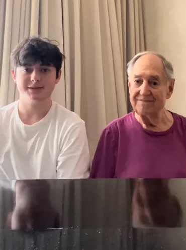 Neil Sedaka and Grandson Mike Sedaka