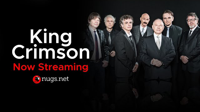 King Crimson’s live recordings are officially streaming on ‪@nugsnet‬