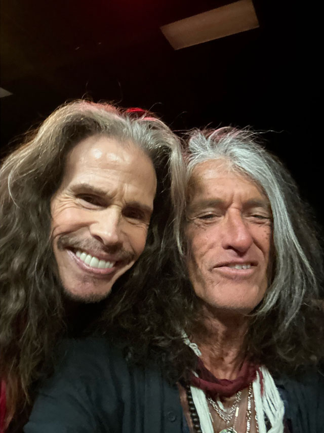 Steven Tyler and Joe Perry