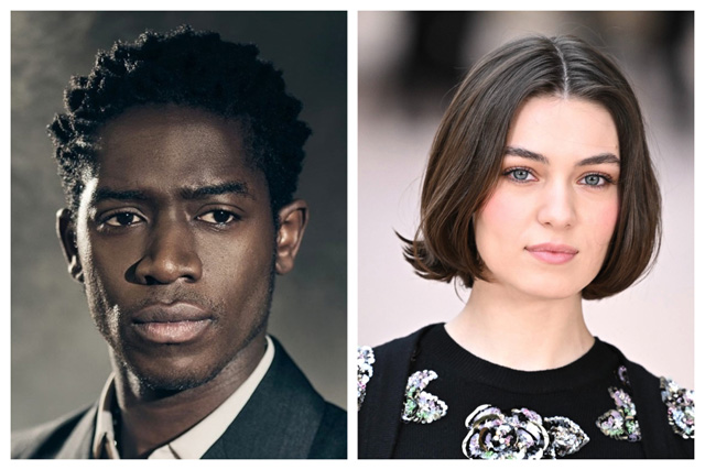 Damson Idris, Anamaria Vartolomei - Left: Michael Becker, right: Stephane Cardinale Corbis