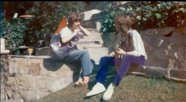 Eric Clapton & George Harrison - October 1968