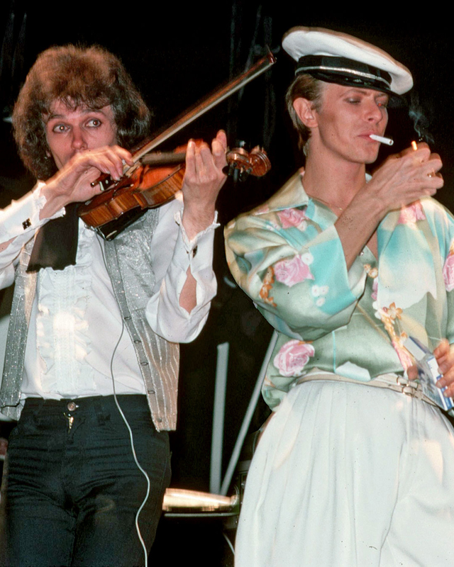 Simon House & David Bowie