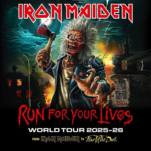 Iron Maiden - Run For Your Lives World Tour