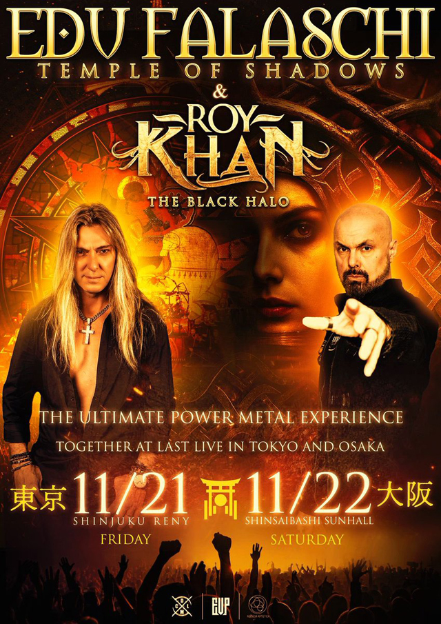 Edu Falaschi & Roy Khan Japan Tour 2025