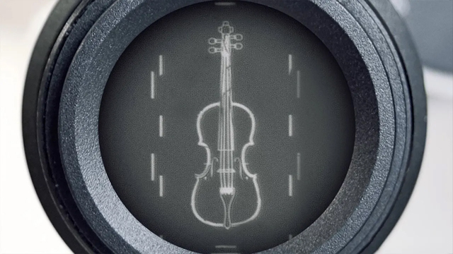 World’s Smallest Violin - image via Loughborough University