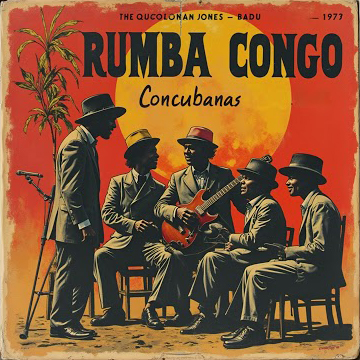 AI-generated fake band - Concubanas - Rumba Congo (1973) [Full Album]