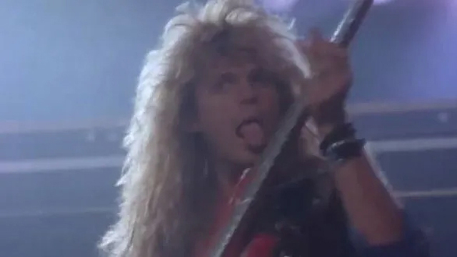 Rudy Sarzo in the video for Whitesnake's Here I Go Again ’87 (Image credit: Youtube/Whitesnake)