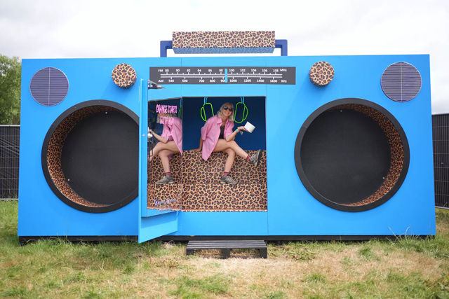 Boombox Bog - Glastonbury Festival - Yui Mok, Getty Images