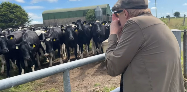 David J - Playing to a captive audience in Limerick.