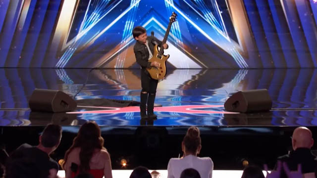 10-Year-Old Guitar Prodigy Bay Melnick Virgolino - America’s Got Talent