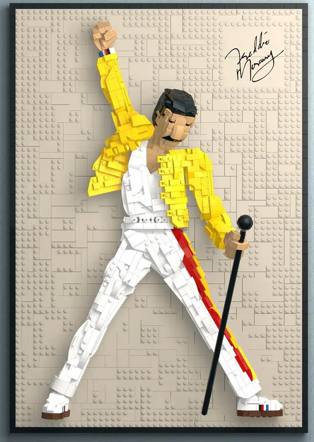 Freddie Mercury LEGO set